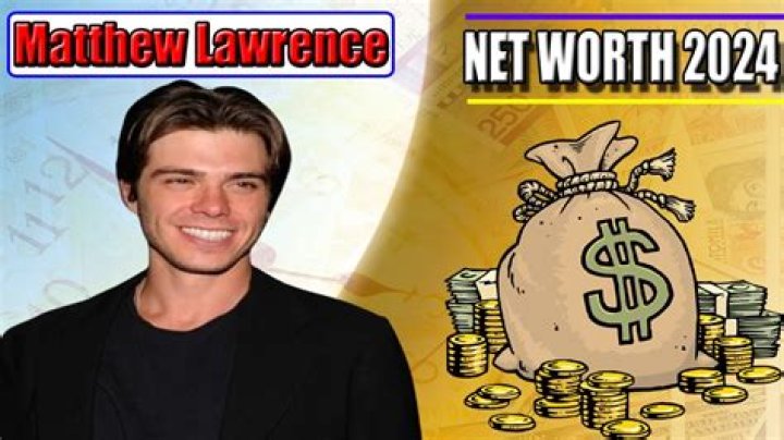 Matthew Lawrence Net Worth 2024