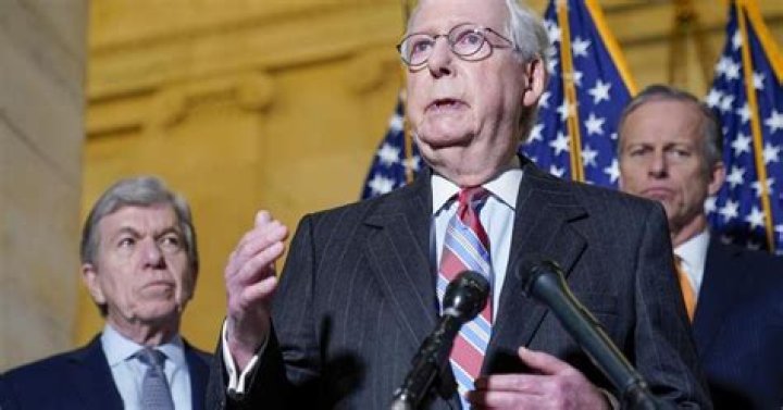 McConnell will step down as the Senate Republican leader in November after a record run in the job