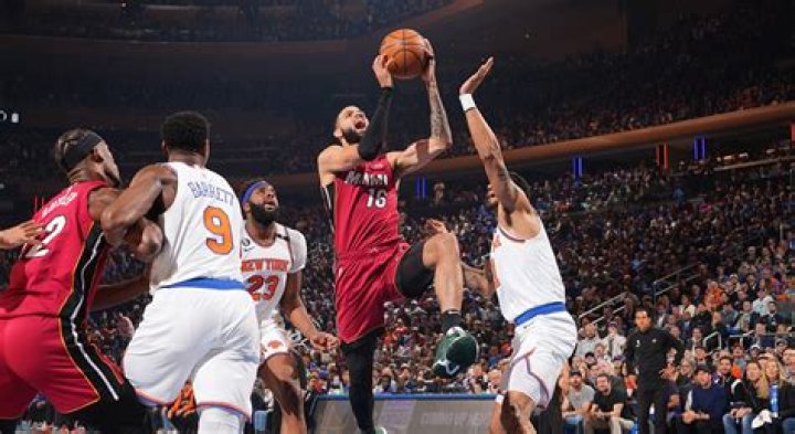 
Miami Heat |	Up next a study in contrasts between surge (Knicks) and slide (Heat), in alternate post-trade realities	