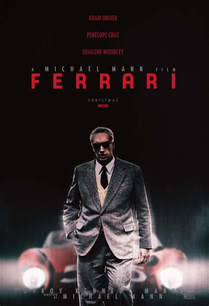 Michael Mann's 'Ferrari' Gets Dramatic New Poster Featuring Adam Driver
