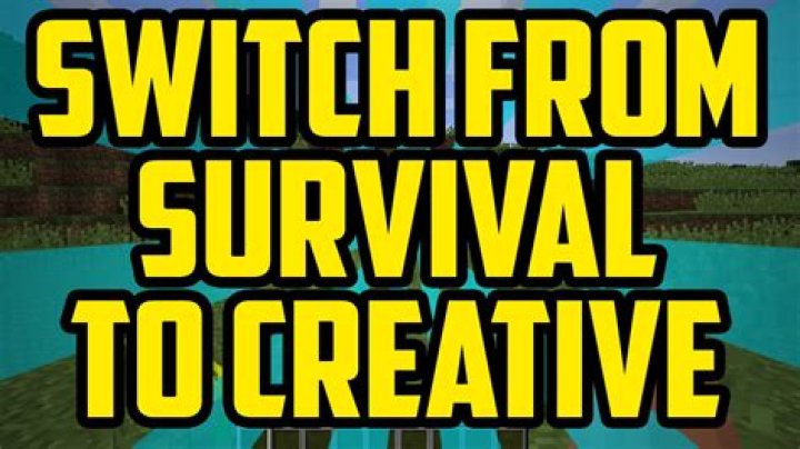 Minecraft: How to Switch from Survival to Creative Mode