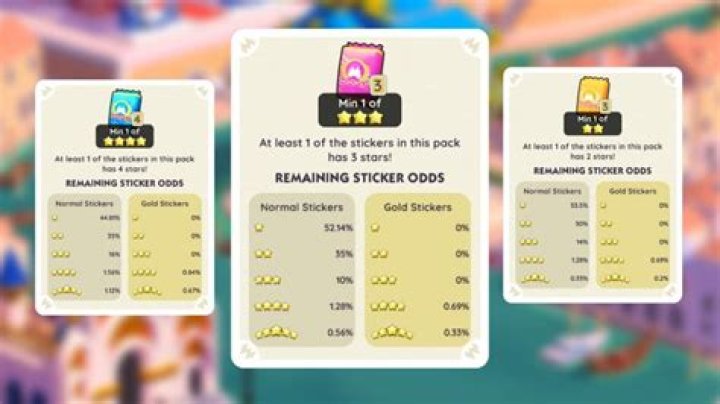 Monopoly Go: All Sticker Pack types and odds explained