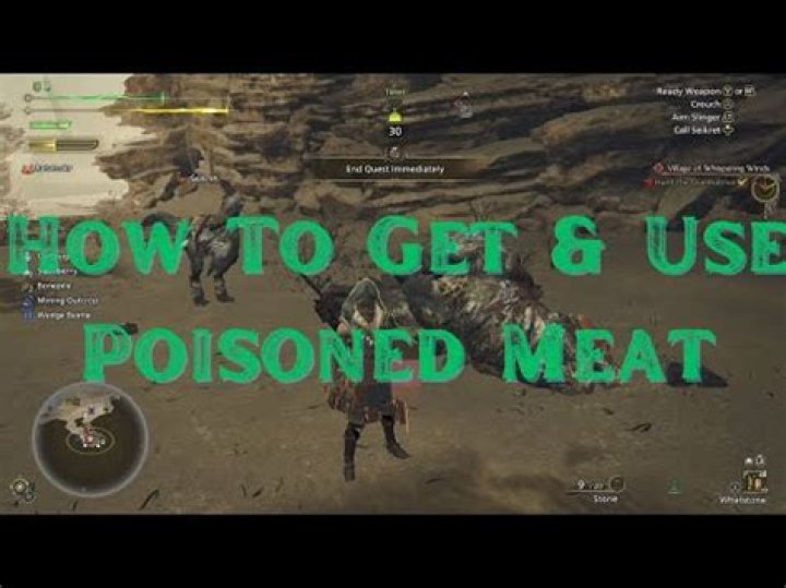 Monster Hunter World: How to Use Bait (Poisoned, Tinged & Drugged Meat)