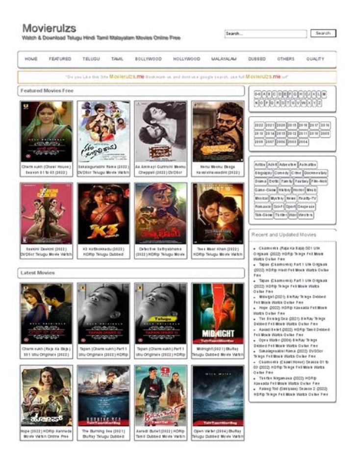Movierulz Page 6: Your Ultimate Guide To Streaming Movies Online