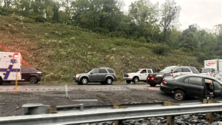 Multiple crashes shut down lanes of RT 322
