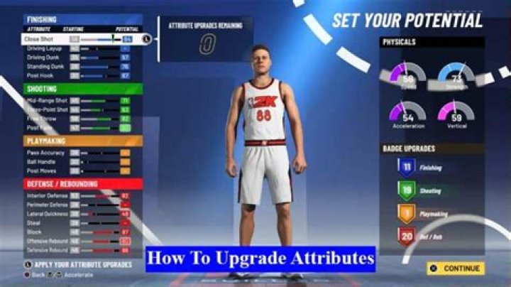 NBA 2K21: How to Upgrade Attributes