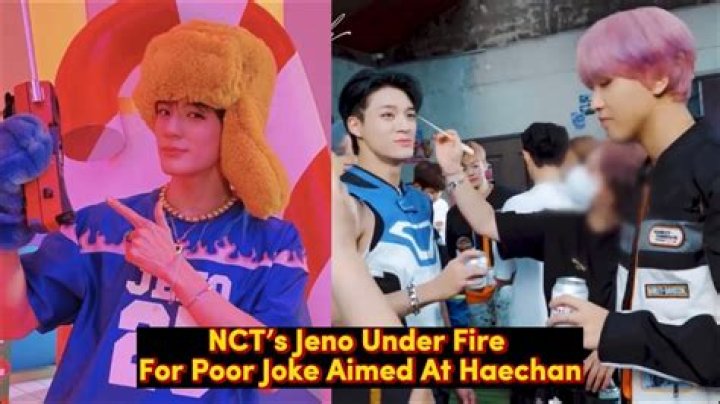 NCT Jeno under fire for poor joke aimed at Haechan