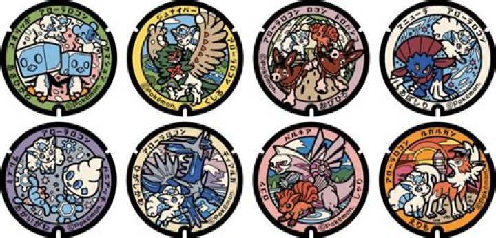 New Pokemon “Poke-Lid” Manholes in Japan Are All About Vulpix