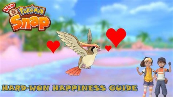 New Pokemon Snap Hard Won Happiness