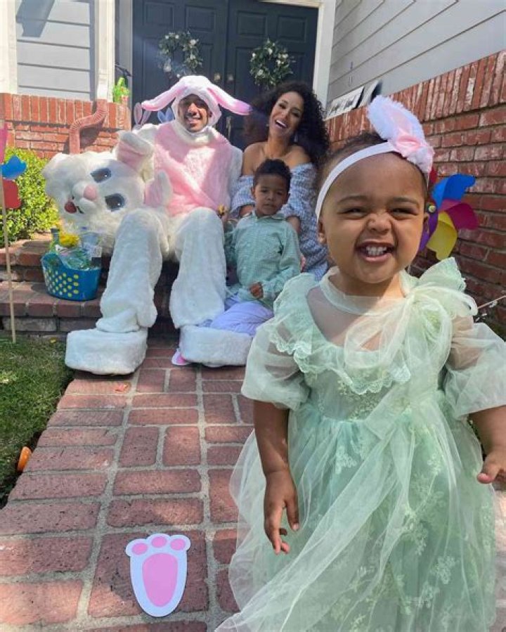 NICK CANNON AND BRITTANY BELL’S KIDS ARE ‘EGGS-CITED’ FOR EASTER