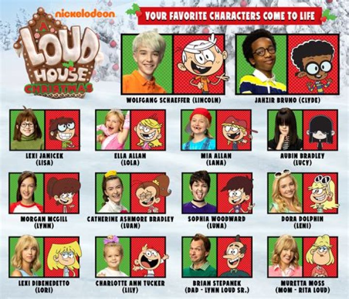 NICKELODEON’S “THE LOUD HOUSE” TO GET LIVE-ACTION SERIES WITH “A LOUD HOUSE CHRISTMAS” CAST