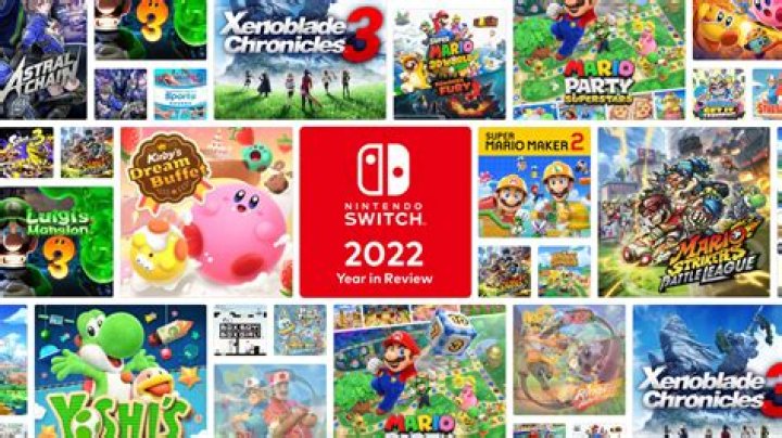 Nintendo’s year-in-review shows everything you played for 2022