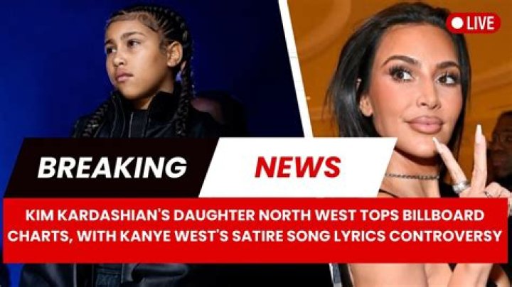 NORTH WEST TOPS BILLBOARD’S HOT 100 CHARTS, KIM KARDASHIAN & KANYE REACT