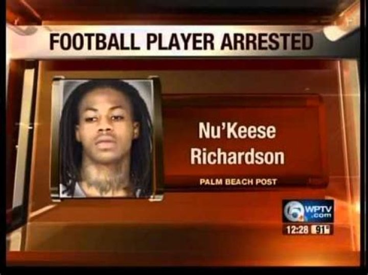 	Nu’Keese Richardson, former Pahokee star, arrested on felony battery charges	