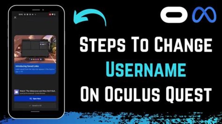 Oculus Quest: How to Change Oculus Username