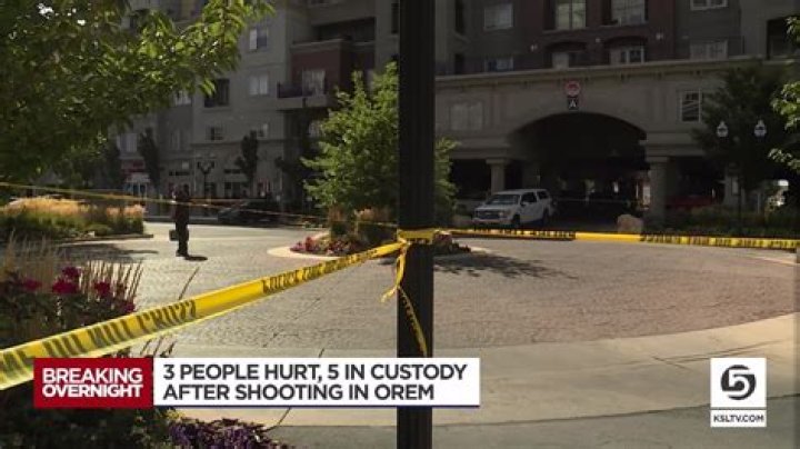 Overnight shooting injuries 3 victims, 5 suspects in custody, Orem police say
