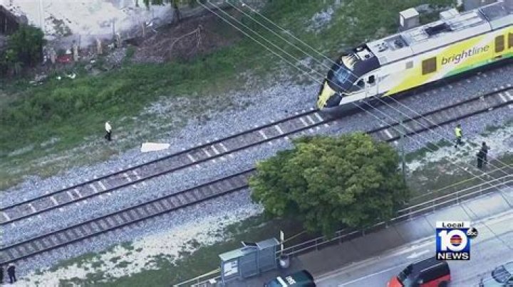	Pedestrian dies after crash involving Brightline train in Pompano Beach	