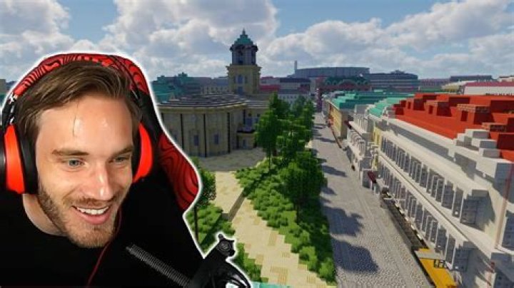 PewDiePie stunned after fans recreate his hometown in jaw-dropping Minecraft map