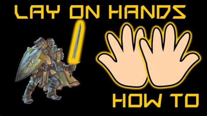 PF Paladin Lay on hands ability