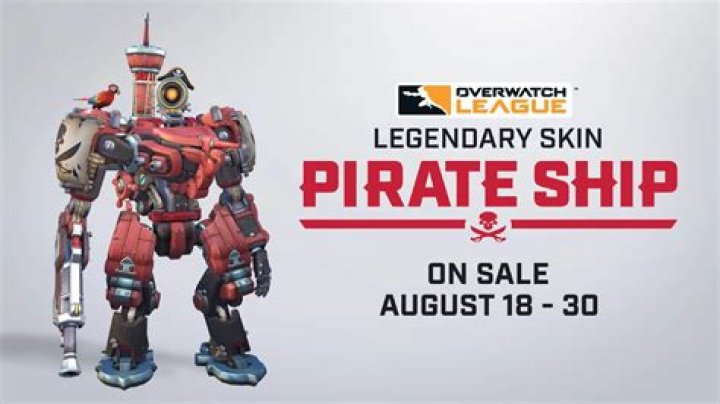 Pirate Ship Bastion Skin Released for Overwatch League Countdown Cup 2021