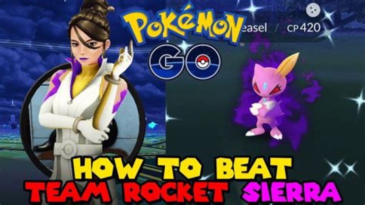 Pokemon GO: How to Beat Team GO Rocket Leader Sierra (March 2021)