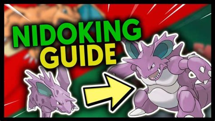 Pokemon Let’s Go: Best Nature for Nidoking