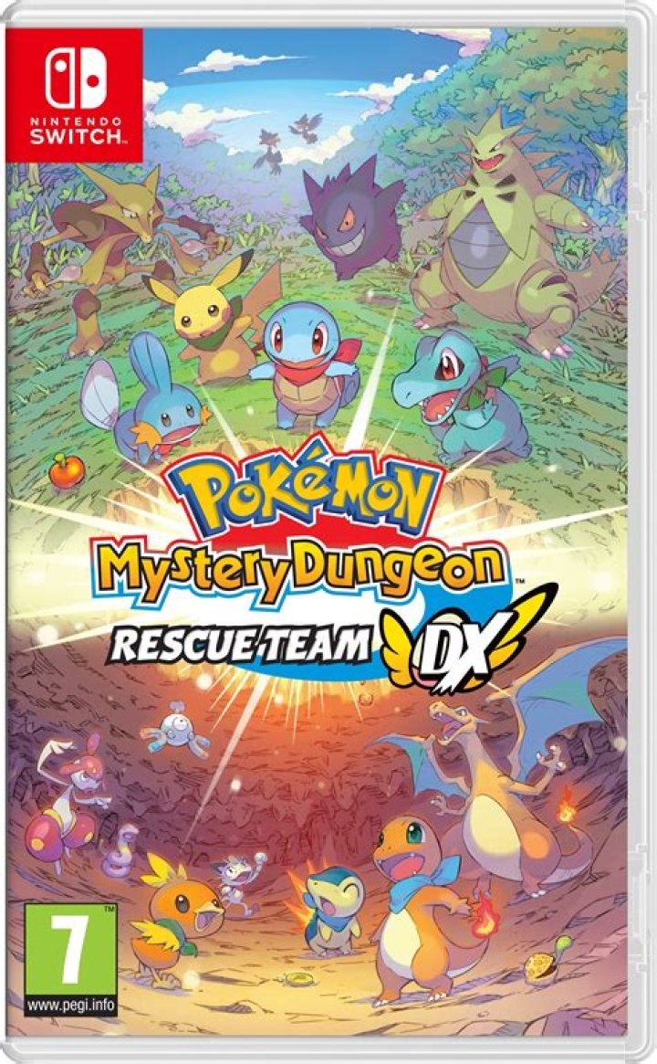 Pokémon Mystery Dungeon Rescue Team DX comes to Nintendo Switch