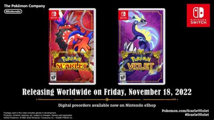 Pokemon Scarlet & Violet release date announced