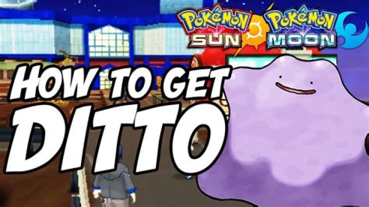 Pokemon Sun and Moon: How to Get Ditto