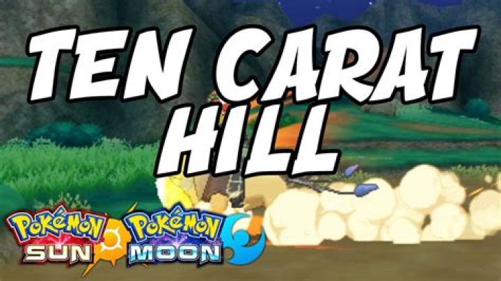 Pokemon Sun and Moon: How to Get to Ten Carat Hill