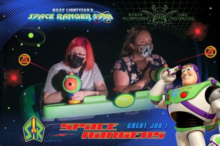Polygon rides the Buzz Lightyear ride
