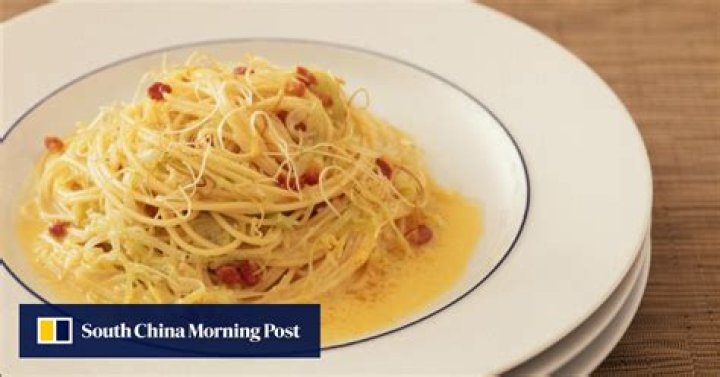 Quick pasta recipe for spaghetti with leeks and pancetta