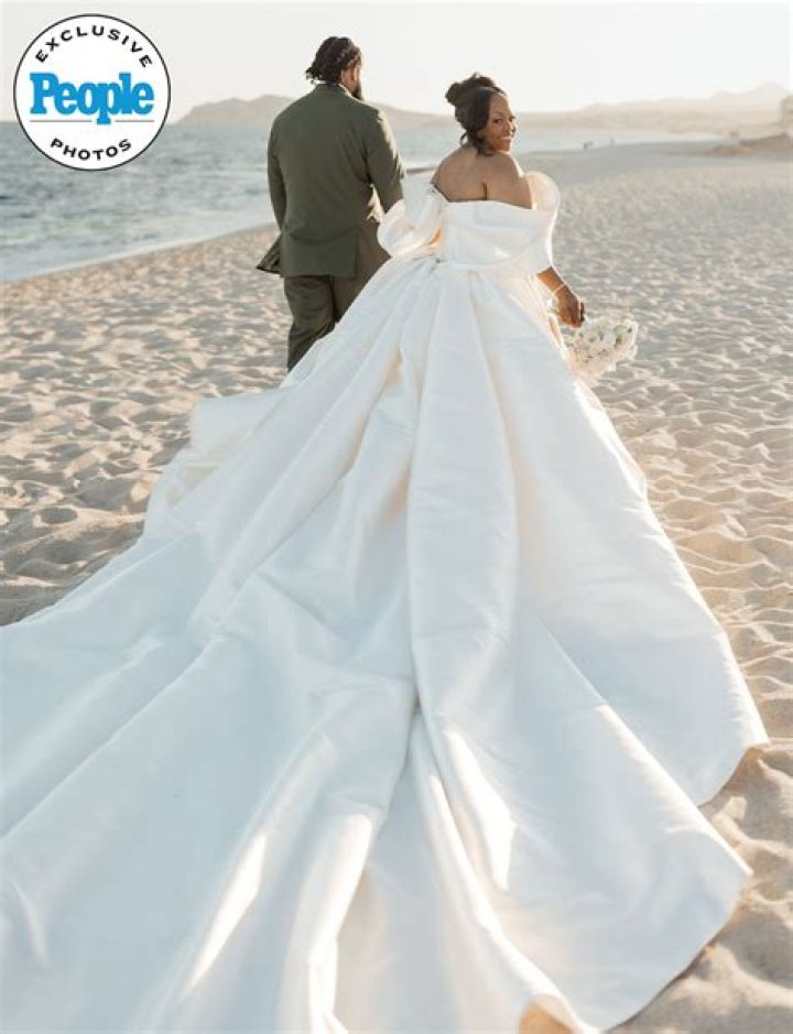 Radiance And Elegance: Kardea Brown's Stunning Wedding Dress