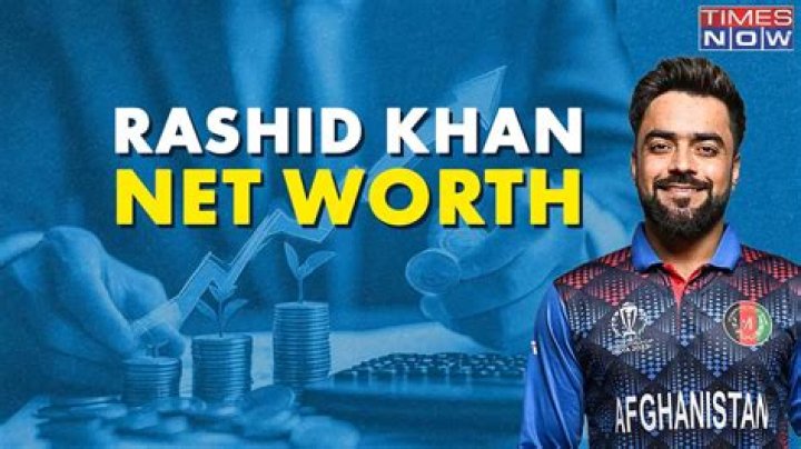 Rashid Khan Net Worth 2024