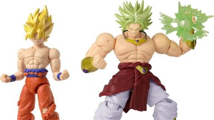 Reenact Goku’s Epic Battles Against Broly With These Dragon Ball Action Figures