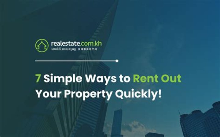 Rent out your property in the short term
