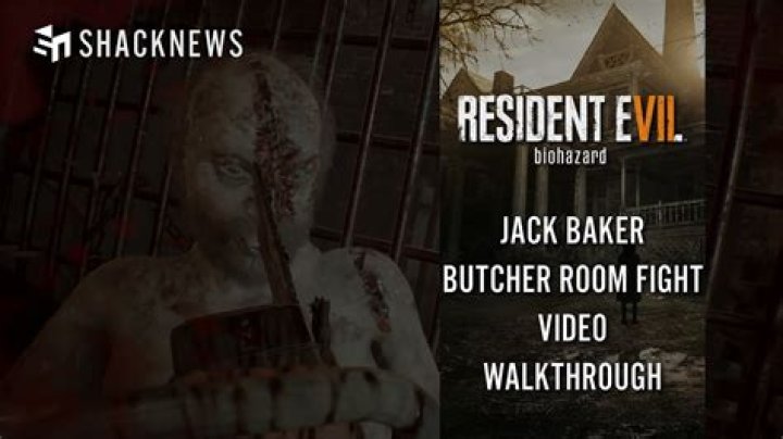 Resident Evil 7: How to Beat Jack Baker (Butcher Room Boss Fight)