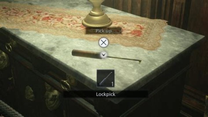Resident Evil Village Lockpicks: Your First Lockpick