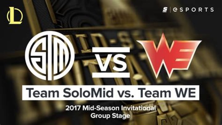 RETAP MSI 2017: Team WE vs Team SoloMid