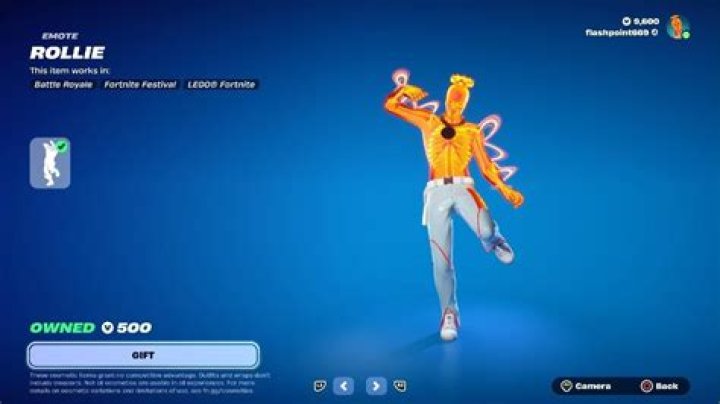 Rollie Fortnite Emote Arrives in Shop