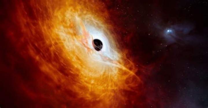 
Science |	Astronomers find what may be the universe’s brightest object with a black hole devouring a sun a day	