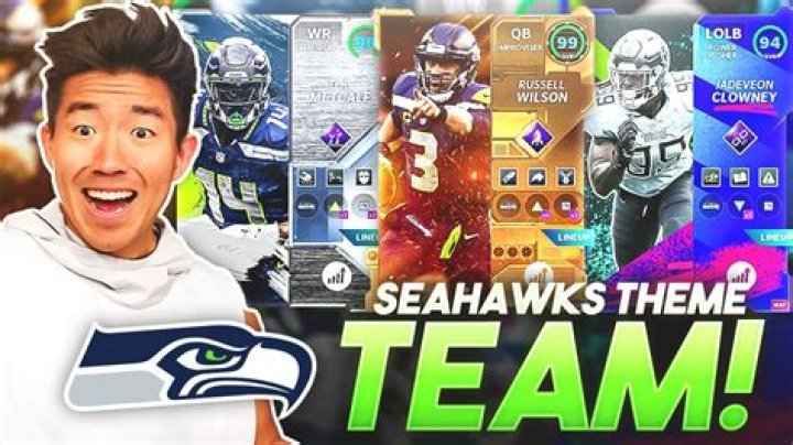 Seahawks Theme Team Madden 21