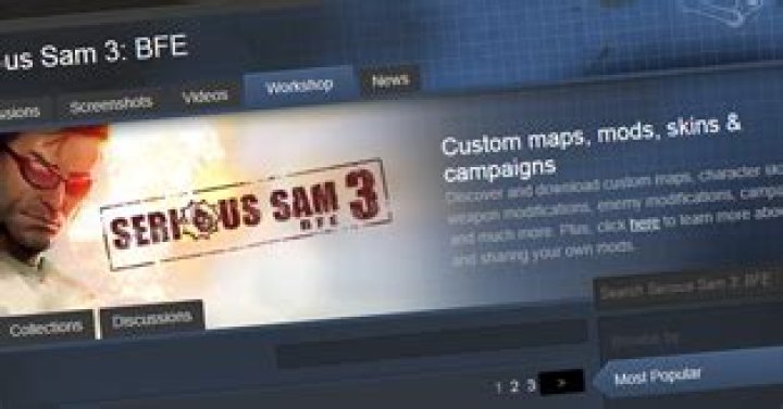 Serious Sam 3: BFE Steam Workshop support available today
