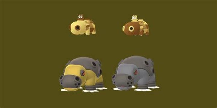 Shiny Hippopotas Pokémon GO: How to Catch