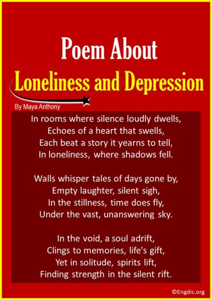 Short Poems About Depression: A Literary Exploration
