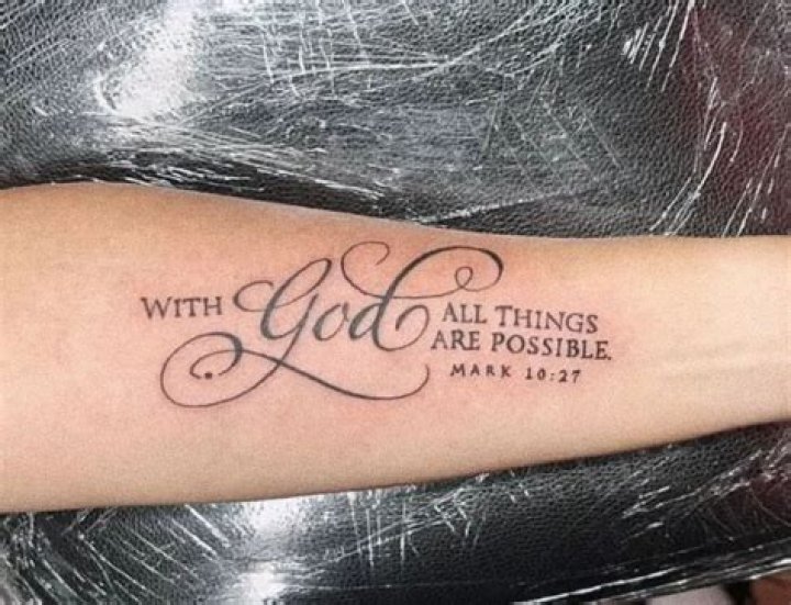 Short Scripture Tattoos: A Meaningful Expression Of Faith