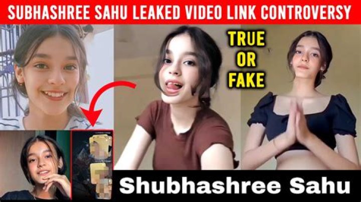 Shubhasree Sahu Leaks: Unveiling The Truth Behind The Controversy
