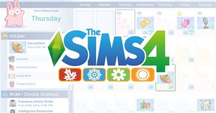 Sims 4 Seasons: How to Edit the Calendar