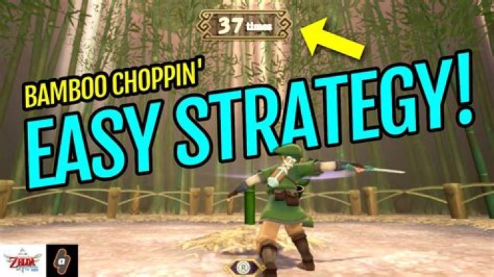 Skyward Sword Bamboo Cutting Game Rewards