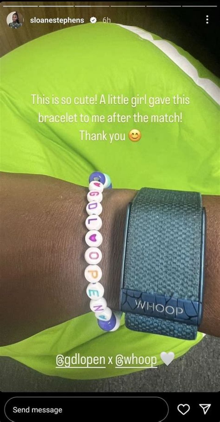 Sloane Stephens shuts down false claim about her pregnancy